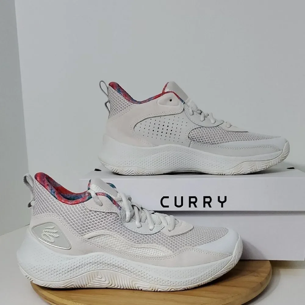 Under Armour Curry 3Z 24 SDE Sneakers Basketball Shoes White Unisex 9/10.5